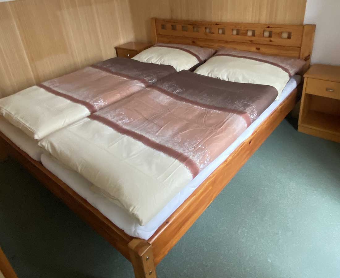 Čtyřlůžkové apartmá - penzion Lesovna Žofín